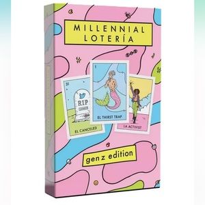 Blue Star Press Millennial Lotería Board Game: Gen Z Edition